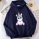 thumbnail image 5 of Nueva sudadera con capucha de manga larga con estampado de unicornio para hombre y mujer, cómoda y holgada, deportiva, 5 of 5