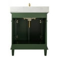 thumbnail image 5 of Legion Furniture 30" MDF/Veneer Wood Sink Vanity Cabinet in Vogue Green, 5 of 10