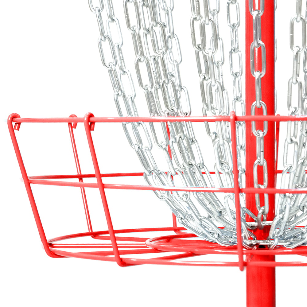 Axiom Discs Pro 24-Chain Disc Golf Basket - Red - Walmart.com