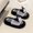 A, variant on Non-slip women's cotton slippers cartoon design warm fluffy indoor home shoes non-slip lightweight slippers
