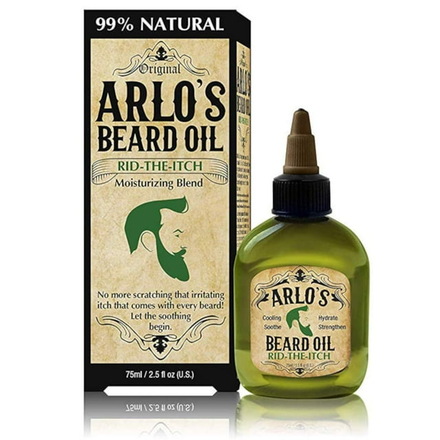 Aceite para barba de Arlo - Elimina la picazón 2.5 onzas