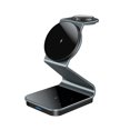 thumbnail image 1 of Cargador inalámbrico magnético, adecuado para Apple, carga rápida de 15 W, soporte de carga inalámbrica tres en uno, 1 of 5