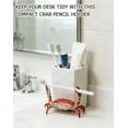 thumbnail image 3 of Crab-shaped desktop pen holder, weightlifting crab pen holder and storage rack, desktop organizer, and novelty glasses holder, suitable for home, parties, office, and desk use., 3 of 7
