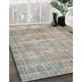 thumbnail image 3 of Ahgly Company Machine Washable Indoor Square Contemporary Rose Dust Purple Area Rugs, 4' Square, 3 of 7