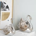 thumbnail image 4 of Adorno Pareja Swan Adorno Sala de Estar Gabinete de Televisión Adorno de Cisne Decoración Moderna de la Casa Regalos de Boda, 4 of 5