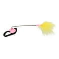 thumbnail image 2 of Collier Taquine-Chat, Collier Plume de Chat Auto-Excité pour Chat Rose, 2 of 8