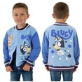 thumbnail image 2 of Bluey And Bingo Varsity Jacket Blue Sizes 2T-10, 2 of 5