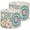 Color 5, variant on Mexican Talavera Linen Drum Lampshades Blue White Floral Tile Ornate Details 13"x13"x10" Light Shade for Table Lamps Floor Lamp Shades Lampshade Replacement Assembly Required