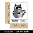 thumbnail image 2 of Raccoon Robber with Kitchen Knife Car Window Bumper Water Bottle Phone Tablet Laptop Waterproof Vinyl Decal Sticker Set 5-Pack - Gloss Finish - 2.0", 2 of 7