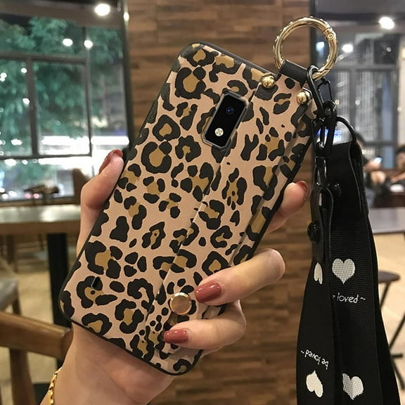 LYM-Phone Case For BLU View4, Shockproof Anti-dust Anti-knock Durable Ring Back Cover Fashion Design Waterproof Wrist Strap Protective Phone Holder Soft case Dirt-resistant Lanyard