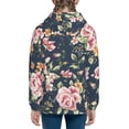 thumbnail image 4 of Kll Unisex Kids Boys Girls Hooded Pocket Pullover Hoodies-Vintage Floral, 4 of 9