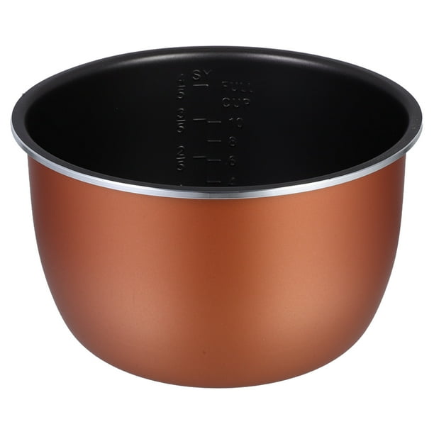 Revestimiento interior antiadherente para olla a presión eléctrica de 5 litros, de aleación de aluminio, resistente a altas temperaturas, ideal para cocinar arroz y sopa.