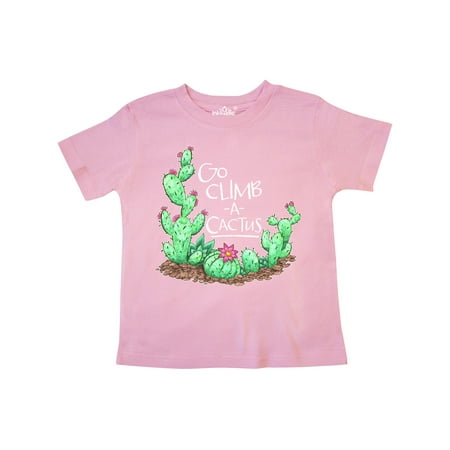 

Inktastic Go Climb a Cactus Cacti and Succulents Gift Toddler Boy or Toddler Girl T-Shirt