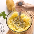 thumbnail image 2 of Paquete de 2, machacador de patatas 2 en 1, acero inoxidable 18/8, patatas para el mejor puré de frijoles, aguacate, huevo, mini puré de patatas, plátano y otros alimentos ShuxiuWang 1327537010876, 2 of 5