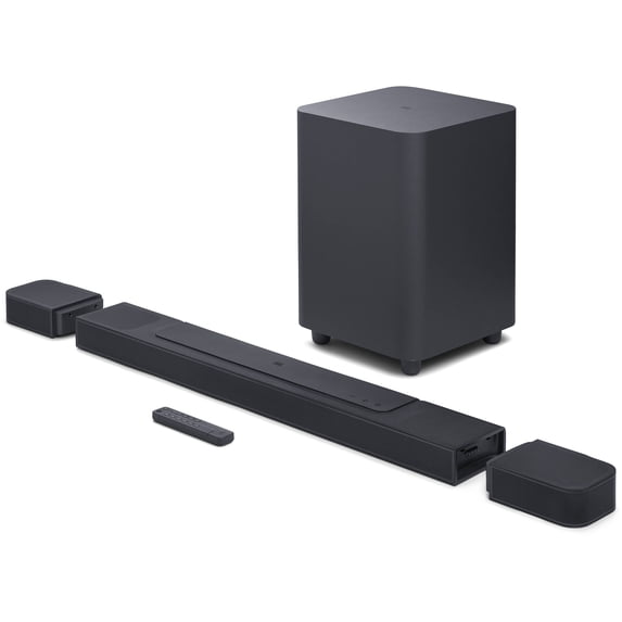 Restored JBLBAR1000PROBLKAM-Z 7.1.4 Ch Dolby Atmos Soundbar System (Refurbished)