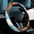 thumbnail image 6 of Peace Dove 14.5 Inch Printing PVC Leather Car Wheel Cover Steering Wheel Cover Auto Accessories, 6 of 6