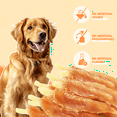 thumbnail image 4 of Pawmate Rawhide Free Dog Treats, Chicken Jerky Wrapped Cod Sticks for for All Dogs, 11 oz, 4 of 9