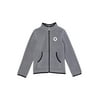 Converse Boy's Fleece Jacket (Little Kids) Cool Gray 7 Little Kids