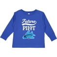 thumbnail image 3 of Inktastic Future Pilot Childs Airplane Flying Boys or Girls Long Sleeve Toddler T-Shirt, 3 of 5