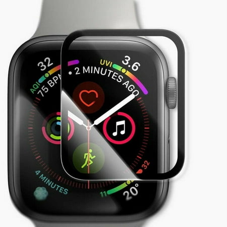 3D Full Cover Tempered Glass Screen Protector Film For Apple Watch 4(40mm/2PCS)