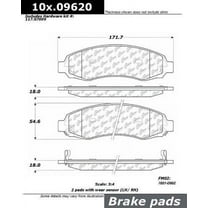 Centric Parts - Ceramic Pads