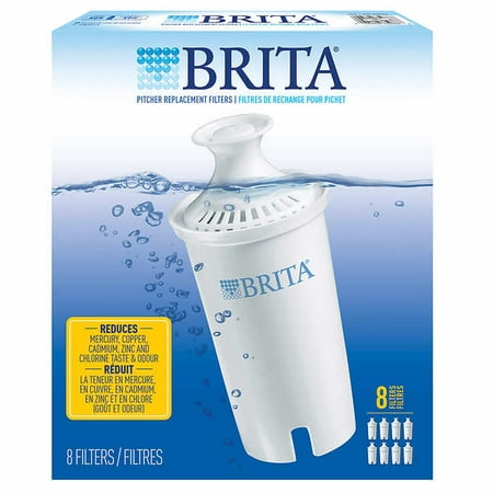 Brita Replacement Filter Pack of 8 - Walmart.ca