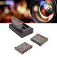 thumbnail image 1 of Action Camera Battery , Portable Professional Overcharge  3 Slots Camera  High Efficiency  For Action Camera Accessories, 1 of 8
