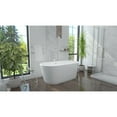 thumbnail image 3 of Dreamline Bt60x2748c Enigma 47" Free Standing Acrylic Soaking Tub - White, 3 of 5