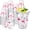 Flamingo, variant on 50 Pcs Checkered Flag Party Decoration 12 oz Race Car Cups Bulk Black White Checkered Racing Disposable Plastic Race Cups Racing Party supplies for One Two Fast Birthday Decorations