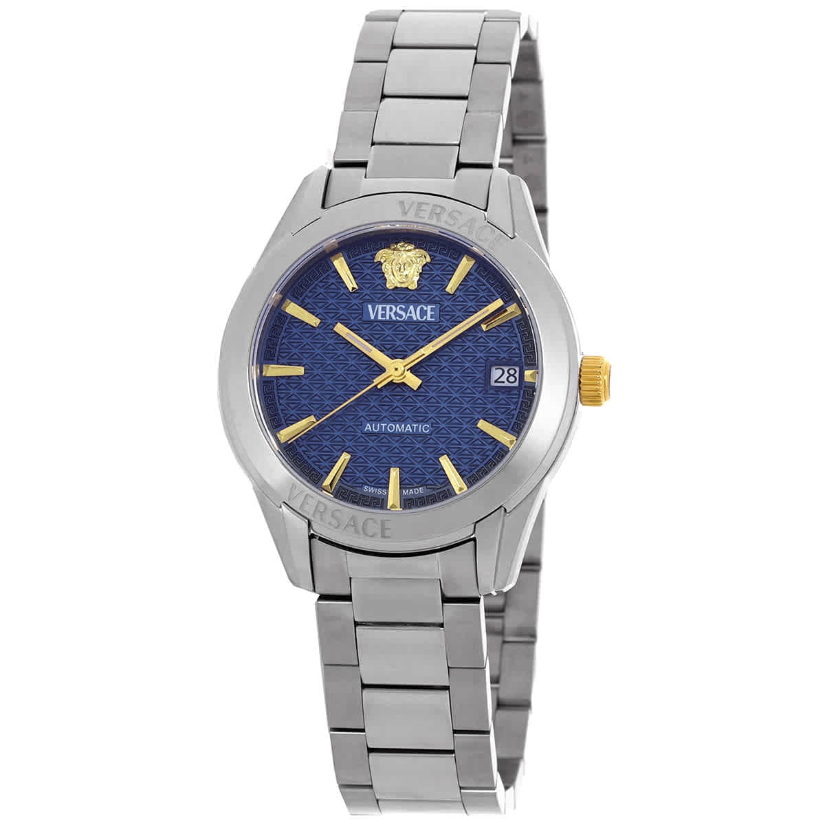 腕時計その他 Versace Daphnis Bracelet Watch With Mother Of Pearl Dial Versace Daphnis Quartz Mother of Pearl Dial Ladies Watch