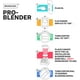 thumbnail image 4 of Licuadora Profesional Brandless de 9 Velocidades con Motor de 2 HP sin BPA de 64 onzas Original Sell, 4 of 8