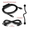 thumbnail image 4 of Hyperkin M07382 7 ft. HDMI Cable for Sega 3 Genesis Model, Black, 4 of 4