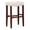 Cherry/Beige, variant on 29" Inch Upholstered Backless Saddle Seat Counter Stool, Cherry/Gray