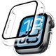 thumbnail image 1 of Yanonmyfd 2 Unidades Funda para Apple Watch Series 9 (2023) Series 8/7 41mm con Protector de Pantalla, Completa Vidrio Templado Protectora, [Resistente a Rasguños] iWatch Cover - Negro, 1 of 23