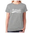 thumbnail image 1 of Tstars Womens Retirement Gifts Retirement Shirt Retired Since 2021 Tshirt Retired T-shirt Funny Humor Novelty Retired Tee Women T Shirt, 1 of 4