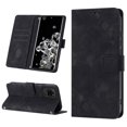 thumbnail image 1 of Compatible with Samsung Galaxy S20 Ultra 5G Classic Embossed PU Leather Case with Card Holder Shockproof Cover, 1 of 5