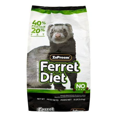 UPC: 0762177694801 | ZuPreem Premium Daily Ferret Diet  8 lb Small Animal Food