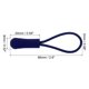 thumbnail image 2 of Tiradores de Cremallera Uxcell Reemplazo Paquete de 30 Cuerda de Extensión Asa para Equipaje Mochilas Chaquetas Azul Marino, 2 of 5