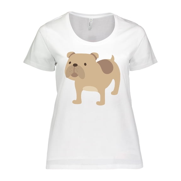 Inktastic Bulldog Women's Plus Size T-Shirt