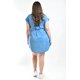 thumbnail image 3 of Vestido denim Roman Fashion Tallas Extras 13110 Mezclilla tono medio azul 40, 3 of 7