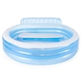 thumbnail image 2 of Salón familiar inflable, piscina, centro de natación Intex, 590L, azul, 2 of 8