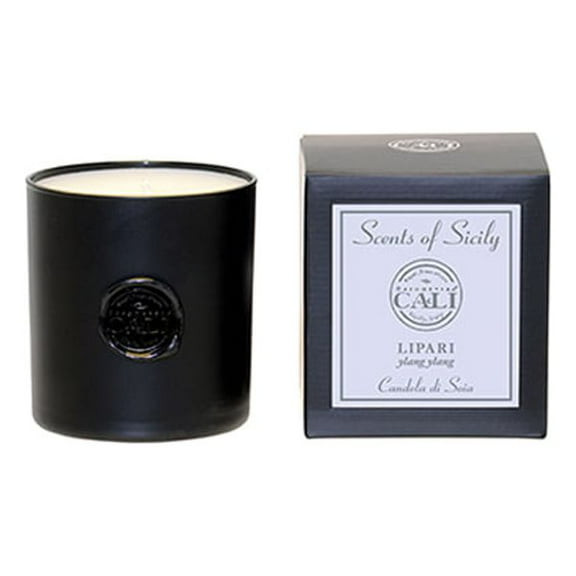 Baronessa Cali Scents of Sicily Lipari (Ylang Ylang) Candle Black 9oz