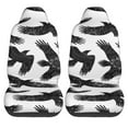 thumbnail image 1 of LAKIMCT Abstract Bird Car Seat Covers Vehicle Front Seat Covers Universal Fit Seat Protector, 1 of 9