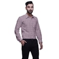 thumbnail image 2 of BESTMAN Cotton Formal Shirts For Men Slim Fit Printed Full Sleeve Shirts For Men, 2 of 5