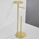 thumbnail image 2 of Freestanding Holders Stainless Steel Brushed Silver, 2 of 5