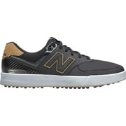Men's New Balance 574 Greens NBG574G Waterproof Golf Shoe Black Performance Mesh/Microfiber Leather 16 D