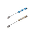 thumbnail image 1 of Tablero ocupado de de 2 uds., accesorios de bricolaje, Material de habilidad fina, tablero sensorial educativo temprano para entrenamiento de juegos, interacción de Madera Azul Macarena tablero ocupado, 1 of 8