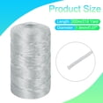 thumbnail image 2 of Uxcell Nylon String Cord 2.5mm x 218 Yards Rope Braided Thread Beading Cord for Jewelry Making Supplies Light Gray, 2 of 7