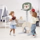 thumbnail image 2 of Canasta de Baloncesto 3 en 1 con Juego de Golf Altura Regulable Ligera y Estable para Niños Verde 54 x 51 x 110-149 cm, 2 of 10