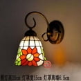 thumbnail image 4 of Lámpara de pared vintage aplique decorativo para cafeterías, dormitorios, pasillos, balcones con luz nocturna LED, iluminación ambiental cálida, material de hierro y vidrio, 4 of 9